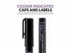 Gaahleri GM-MS06 Metallic Series Markers Zirconium Black